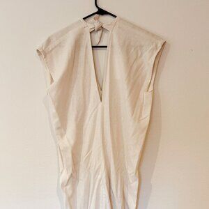 Miranda Bennett Silk Noil Jumpsuit